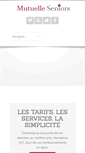 Mobile Screenshot of mutuelle-seniors.com